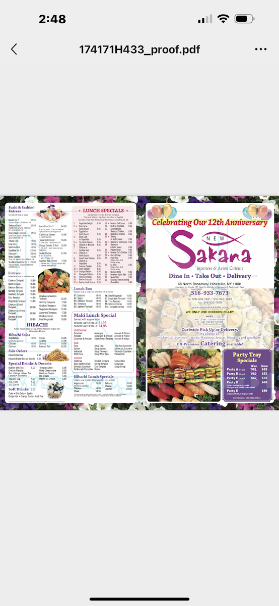 Menu - Sakana photo 7